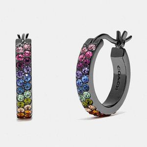 COACH Huggie Hoop Earrings